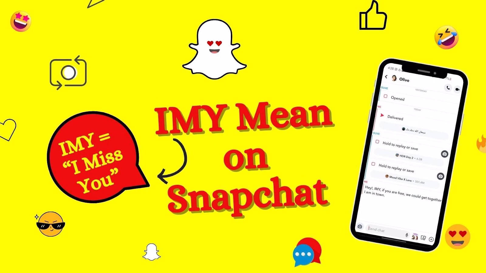 What Does IMY Mean on Snapchat? 1 IMY Mean on Snapchat